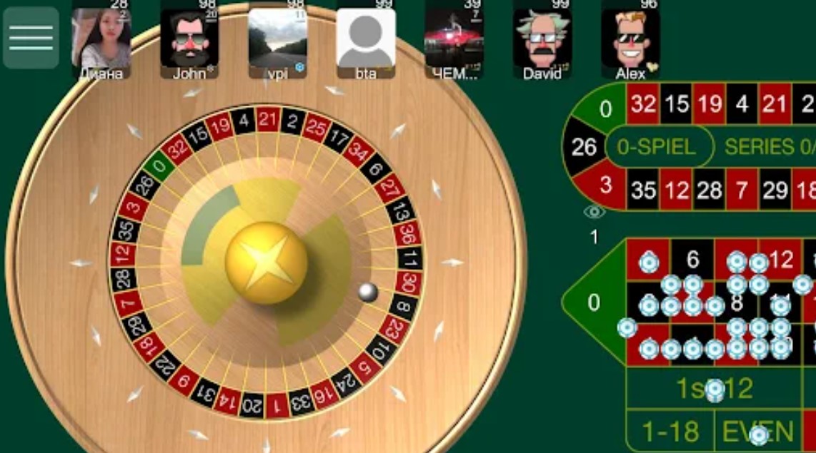 Các Loại Cược Phổ Biến Trong Roulette