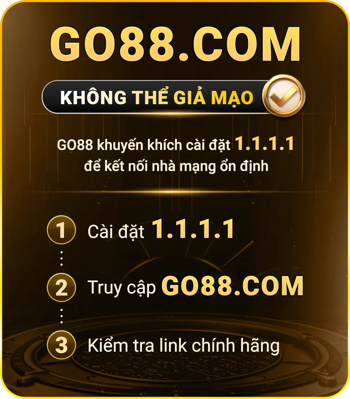 Giải pháp được khuyến nghị là sử dụng 1.1.1.1 để truy cập